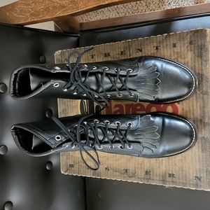 Womens Vintage Laredo Roper Cowboy Boots